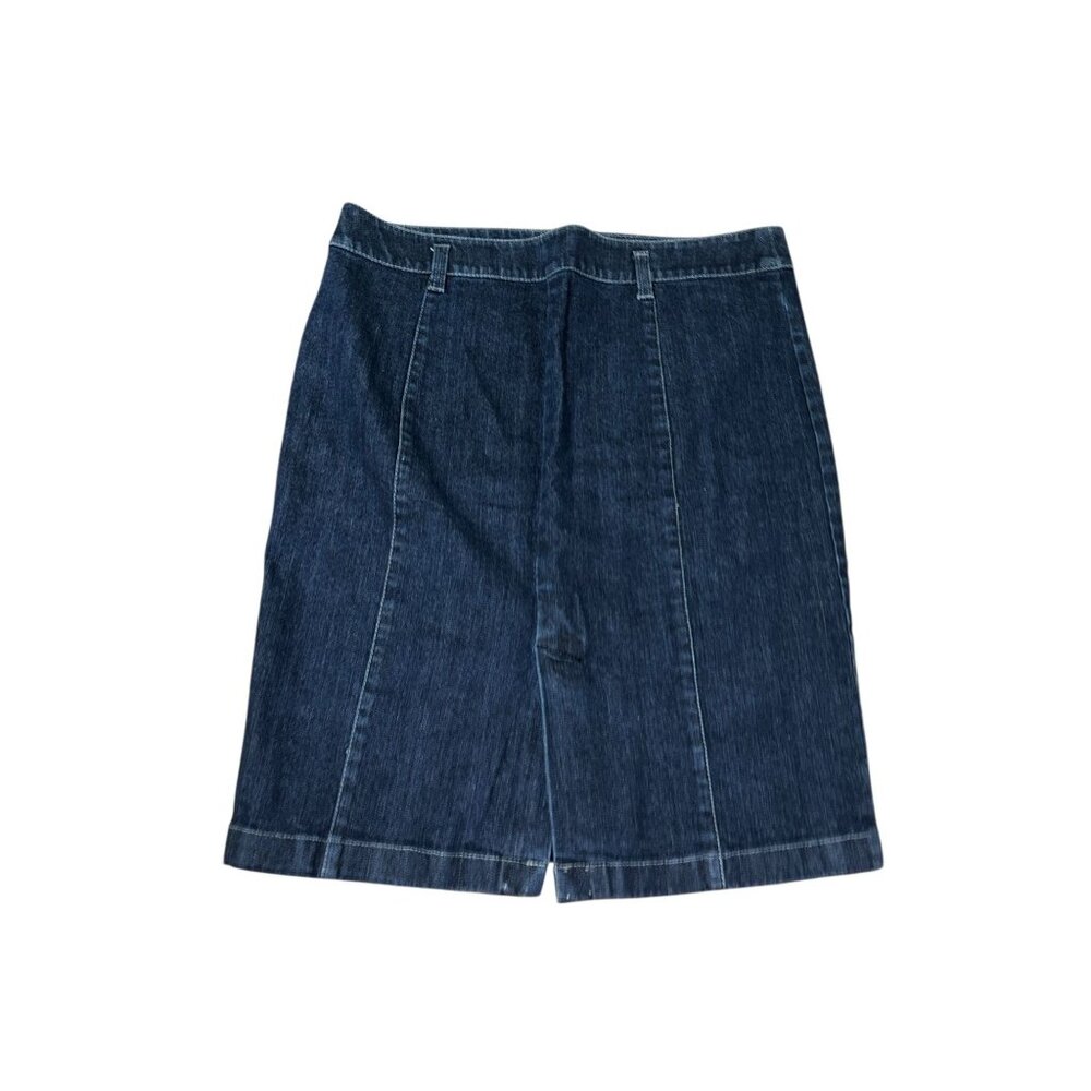 Ann Taylor Size 10 Dark Wash Denim Skirt